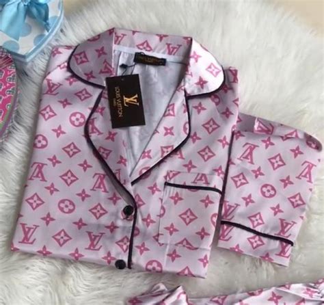 louis vuitton pajamas replica|Louis Vuitton silk pajamas.